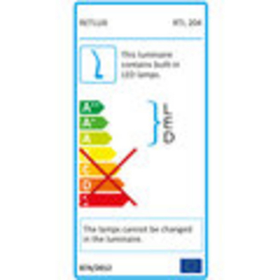 Llambë Retlux, LED, Qi, 6W, e zezë