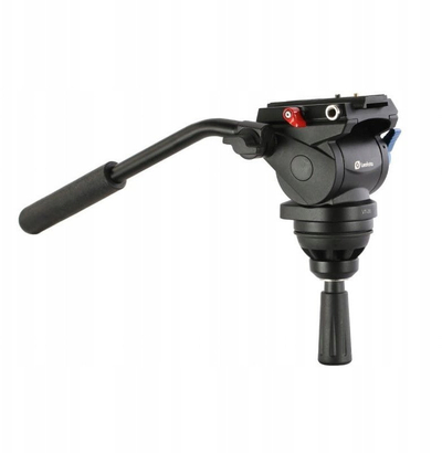 Tripod video Leofoto VT-20+LF-75, kapacitet ngarkese 20 kg, alumini, i zi