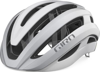 Helmetë biçiklete Giro Aries Spherical 2024, Mips, me shumë ajrosje, gri mat