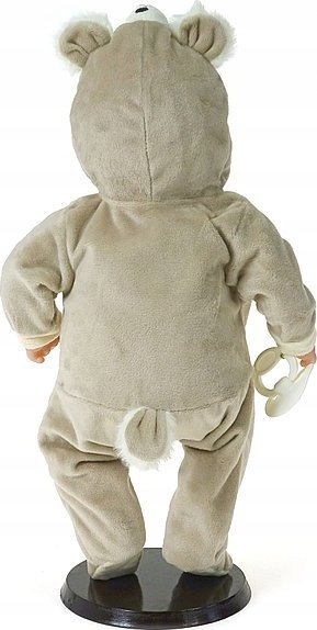 Kukull bebe Adar 580459, 40cm, flet dhe këndon polonisht, bezhë