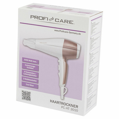 Фен за коса ProfiCare, бела
