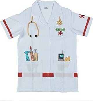 Сет игри Theo Klein Rescue Team Max &amp; Dr. Kim, докторски костум, за деца