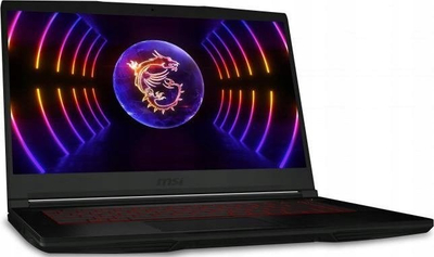 Laptop MSI GF63 12UC-1045XPL, 15.6", i5-12450H, 16GB RAM, 1TB SSD, Nvidia RTX 3050