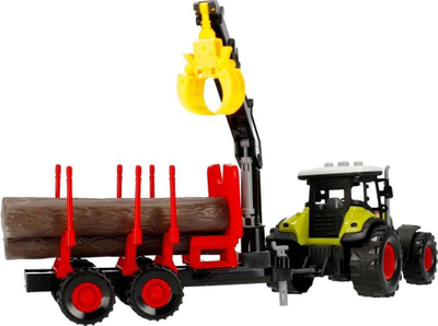 Traktor lodër Mega Creative My Ranch me rimorkjo, 34 cm, me drita edhe zhurma, jeshil