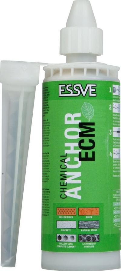 Llaç kimik ankorimi ESSVE ECM, 165ml, dykomponentësh, pa stiren