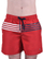 Pantallona të shkurtë Tommy Hilfiger UM0UM01121-611, të kuqe, XL