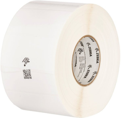 Rrotull etiketash No Name PolyE 3100T, polietilen 102x51mm, ngjitës permanent, e bardhë me shkëlqim