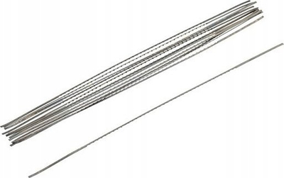 Set me fletë sharre fijore Scheppach 8800 0012, 6 copë, 135 mm, për dru, plastikë, gips, metalike