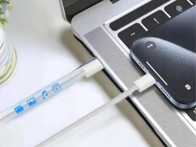 Kabllo USB C në USB C për iPhone 15, 2 metra, i gërshetum, i bardhë