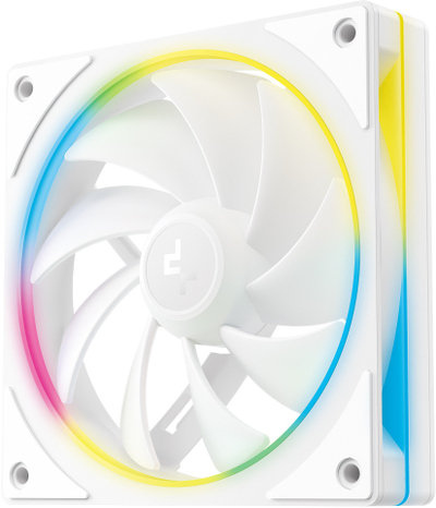 Вентилатор PC Deepcool FL12 SE 3IN1, 120mm, A RGB, бел