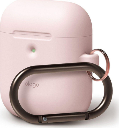 Këllëf mbrojtës Elago Hang për AirPods 2, rozë