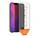 Set xhamash mbrojtës privatësie 4smarts Second Glass, 10 copë, me aplikator kundër pluhurit, për iPhone 16e, 14, 13 dhe 13 Pro