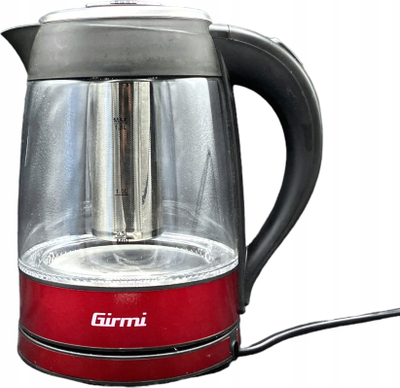 Ibrik elektrik Girmi, 2200W, 1.7L, i kuq