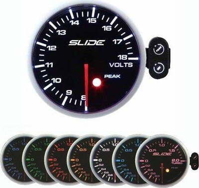 Matës analog VOLT PK-SC, 52mm, ndriçim i bardhë qelibar