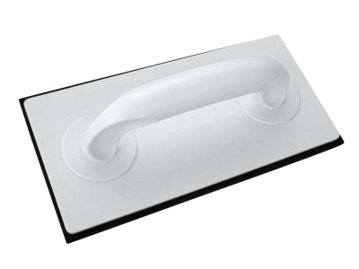 Gletarja plastike Modeco MN-73-105, bazë gome 7mm, 120x260mm, e kuqe