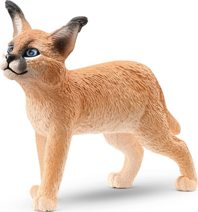 Figurë lodër Schleich Wild Life Caracal Baby, plastike, për fëmijë 3-8 vjeç, shumëngjyrëshe