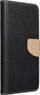 Калс за телефон Fancy Book за iPhone 15 Pro, со магнет, со џеб за картички, црн