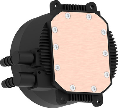 Ftohës procesori AQIRYS Aquarius 240 AiO, radiator 240mm, 2x120mm ARGB, i zi