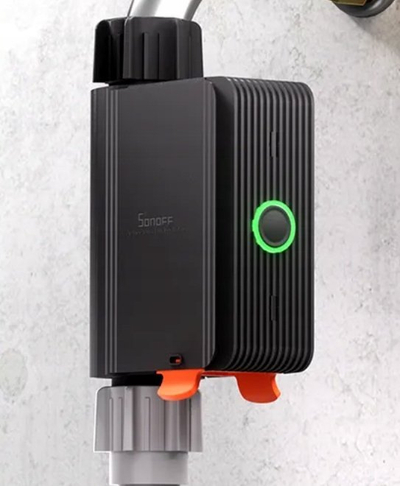 Valvul uji e mençur Sonoff SWV, Zigbee, IP55, kontroll përmes eWeLink
