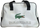 Çantë duffel Lacoste Eau de Lacoste L.12.12, pëlhurë canvas, udhëtim palestër, e bardhë unisex