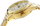 Orë dore Casio LTP-V002G-7B2 për femra, analog, datë, e artë