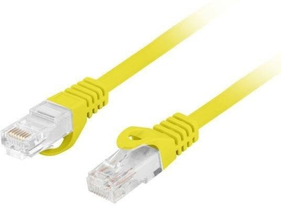 Kabllo rrjeti Lanberg PCU6-10CU-0500-Y, Cat 6, 5m, e verdhë