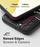 Mbrojtëse telefoni Ringke Onyx Design për Samsung Galaxy S22 Plus, TPU, me graffiti, e zezë