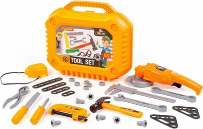 Set veglash lodër Polesie Wader Tools, 30 copa, në valixhe plastike