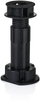 Këmbë të rregullueshme mobiljeje HausHalt, 130 170mm, set 4 copë, të zeza