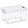 Kuti ruajtëse Storage Solutions Storage Box, 1250ml, plastike, transparente