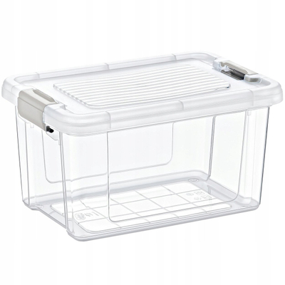 Kuti ruajtëse Storage Solutions Storage Box, 1250ml, plastike, transparente