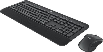 Set tastjere dhe maus Logitech MK545, pa kabllo, Unifying USB, i zi