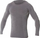 Bluzë termoaktive Brubeck Comfort Wool M LS11600, merino, mëngë të gjata, gri