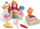 Kek lodër druri Small Foot Birthday Cake, set për me bo gati tortën, shumëngjyrësh