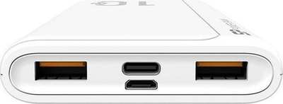 Powerbank Silicon Power QP15, 10000mAh, PD 18W QC3.0, i bardhë