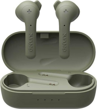 Kufje wireless DeFunc True Basic, in ear, jeshile