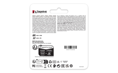 Мемориска картичка Kingston Canvas React Plus SDXC, 512GB, UHS II, повеќебојна
