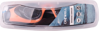 Syze noti për fëmijë Crowell Splash Jr, Anti-Fog, filtër UV, portokalli e zezë