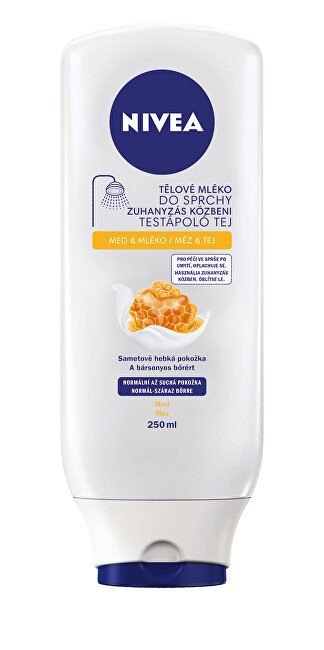 Losion dushi me qumësht & mjaltë Nivea 250 ml