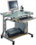 Tavolinë kompjuteri Techly Desk, 75 x 60 cm, me rrota, kafe