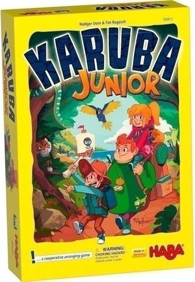 Општествена друштвена игра Хаба Каруба Јуниор, соработка, за деца, шаренолика