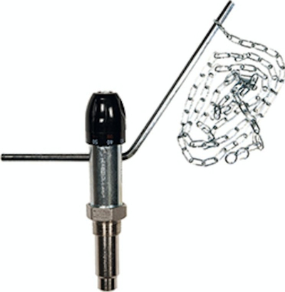 Regullator drafti Giacomini R158, kontroll temperature, lidhje 3/4"