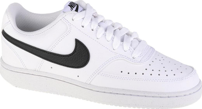 Atlete Nike Court Vision Low Next Nature për goca, materiale sintetike, taban gome, të bardha