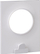 Kornizë 1-vendëshe Schneider Electric Odace S52P742, me klips, e bardhë