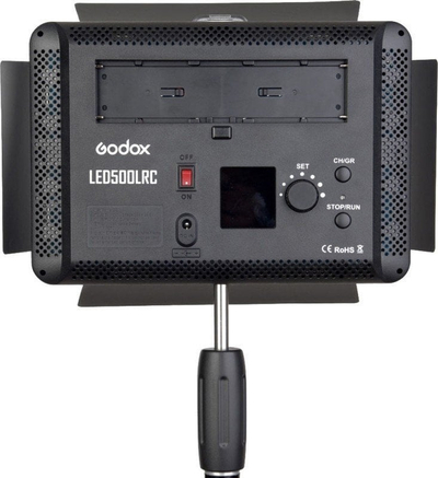 Dritë video LED Godox LED500LR-C, 504 LED, temperaturë e rregullueshme, e zezë
