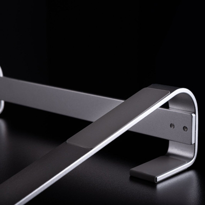 Mbajtëse laptopi Spacetronik SPP-101S, metal, 26 cm, argjendtë