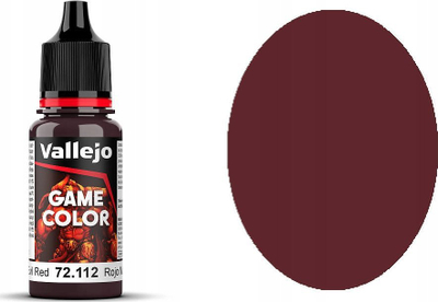 Bojë akrilike Vallejo Game Color VJP72112, 18ml, Evil Red