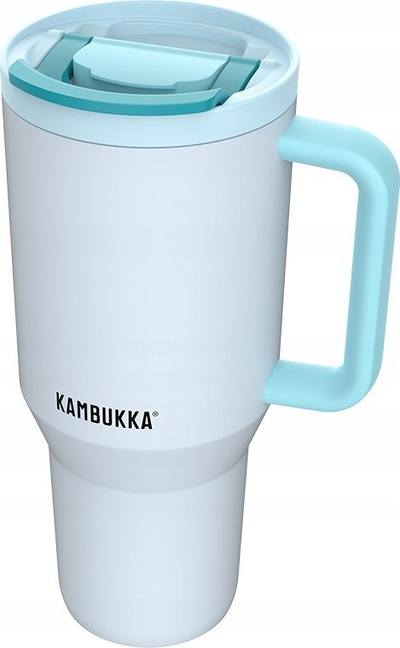 Termus tumbler Kambukka Rio, 950ml, çelik inox, Frosty Coconut