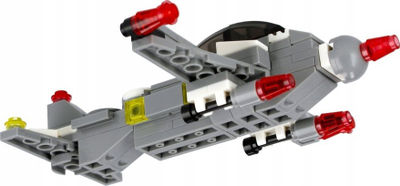 Lodër me blloqe ndërtimi ALLEBOX Construction Blocks Army, set ushtarak, me 3 makina