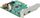 Kartë zgjeruese DeLOCK 90397, PCIe x4, 2x USB Type C, jeshile